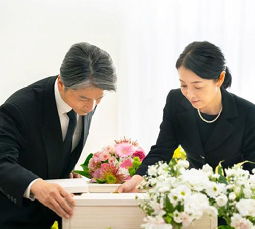 直葬プランの葬儀参考イメージ