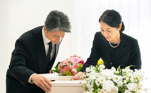 直葬プランの葬儀参考イメージ